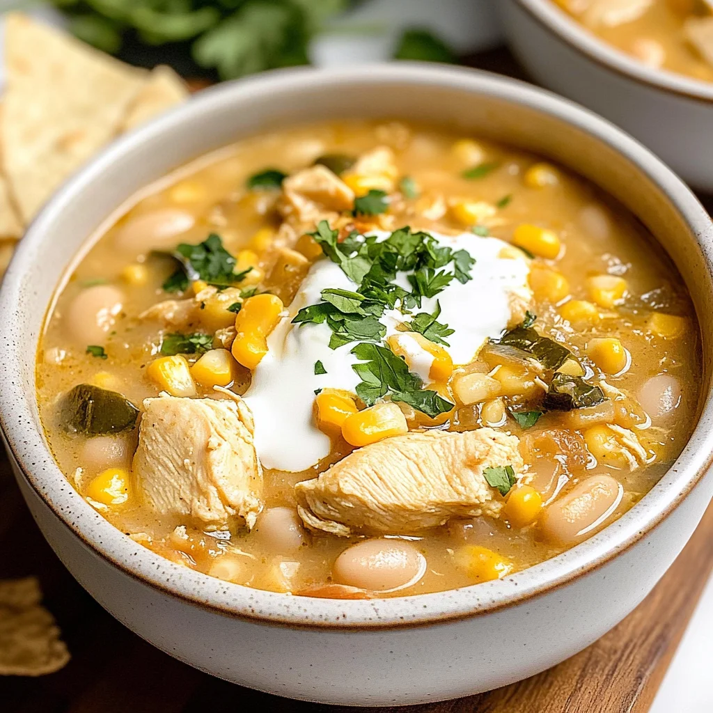 White Bean Chicken Chili Recipe