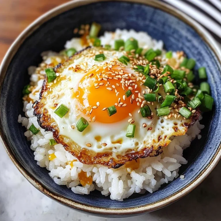 10-min. Easy Korean Egg Rice (Gyeran Bap)