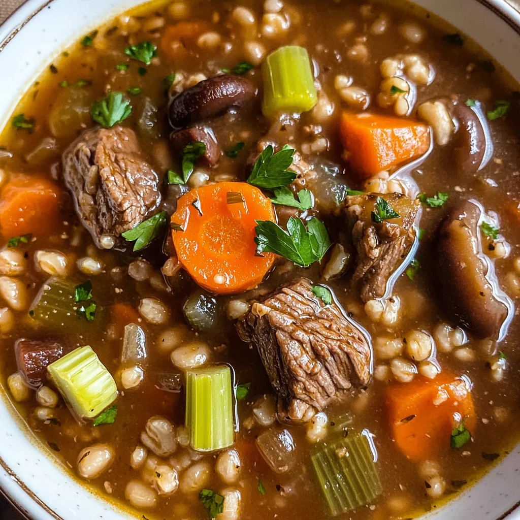 Beef Barley Soup