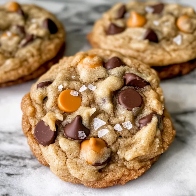 Best Ever Butterscotch Chocolate Chip Cookies (with Sea Salt)