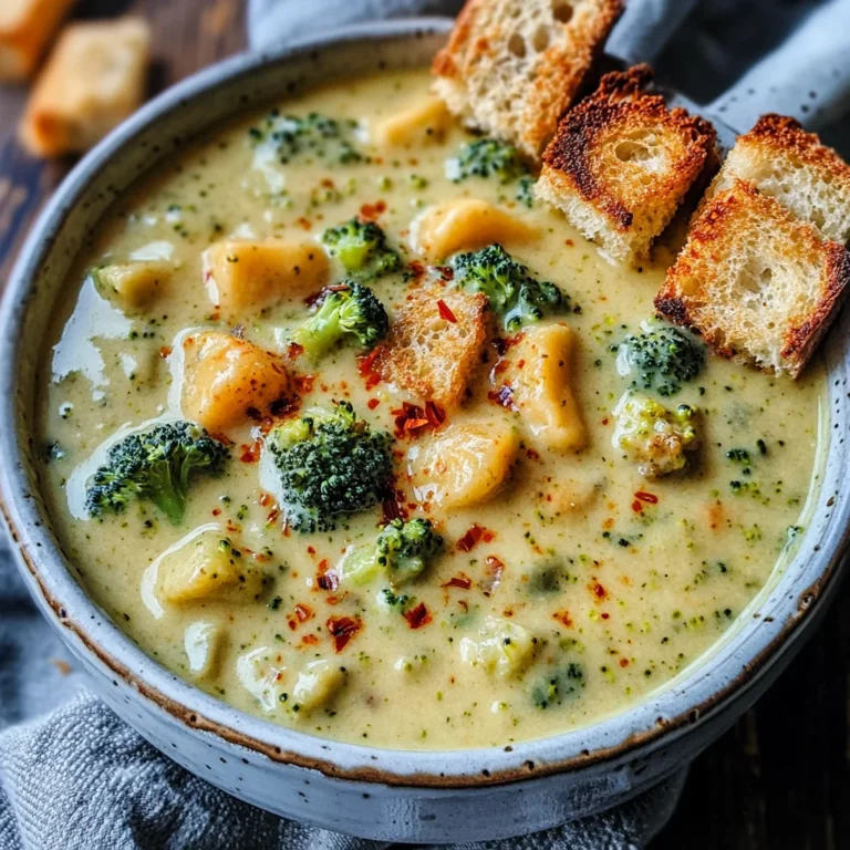 Broccoli Cheddar Soup