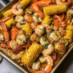 Cajun Seafood Boil with Garlic Butter Sauce