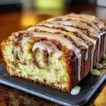 Cinnamon Roll Zucchini Bread