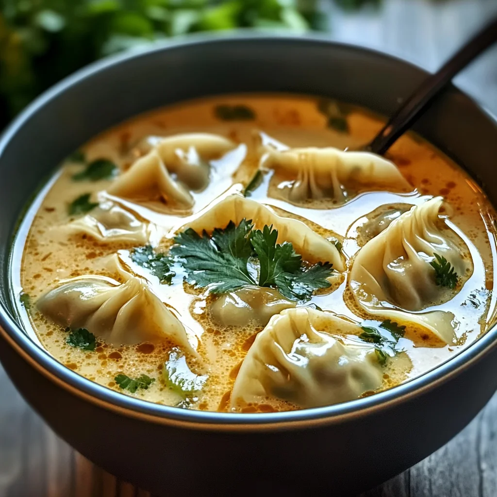 Comforting Thai Potsticker Soup for Cozy Nights In