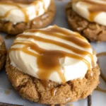 Copycat Crumbl Salted Caramel Cheesecake Cookies