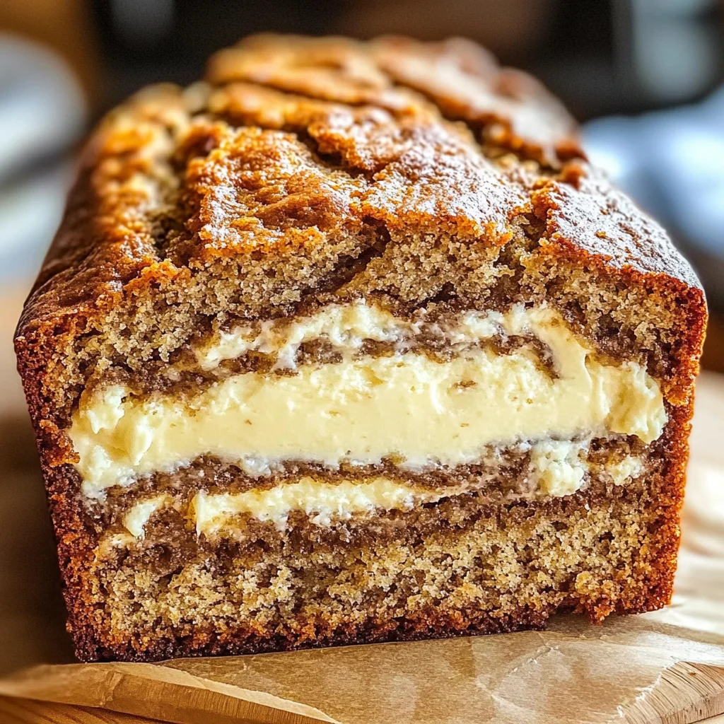 Cream Cheese Banana Bread