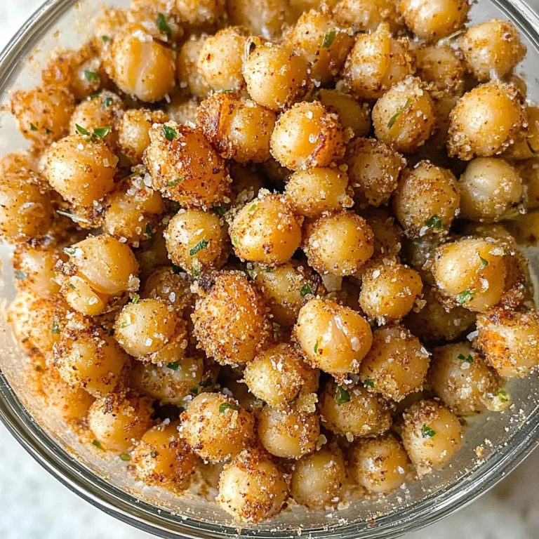 Crispy Roasted Chickpeas