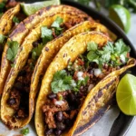 Crispy Sheet Pan Black Bean Tacos (Vegetarian)