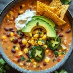 Crockpot Vegetarian Tortilla Soup for Cozy Weeknight Comfort