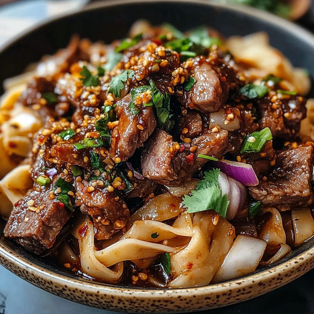 Cumin Lamb Noodles