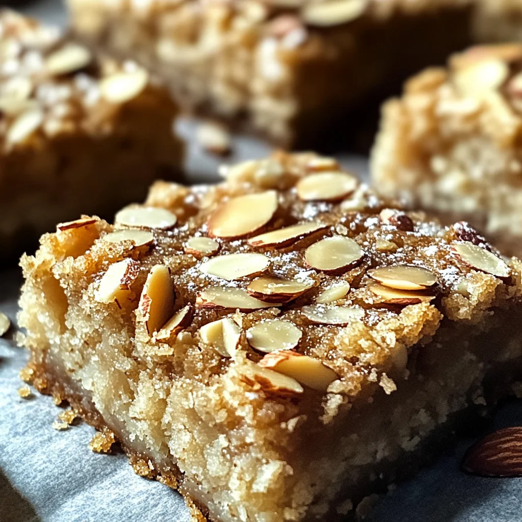 Decadent Almond Croissant Blondies You Can't Resist