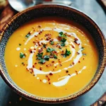 Easy Butternut Squash and Sweet Potato Soup