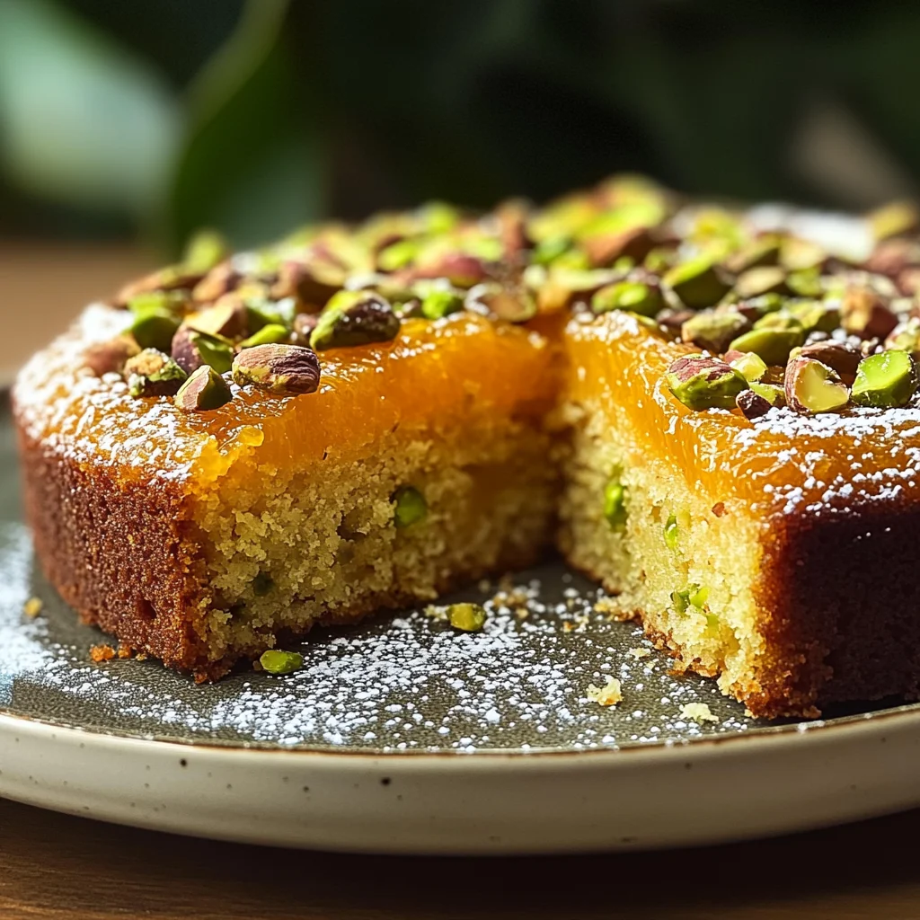 Flourless Orange, Pistachio, and Almond Cake