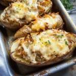 French Onion Baked Potatoes