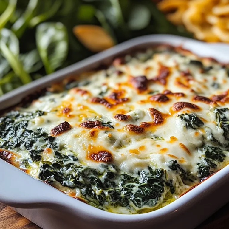 Irresistible Hot Spinach Dip Recipe