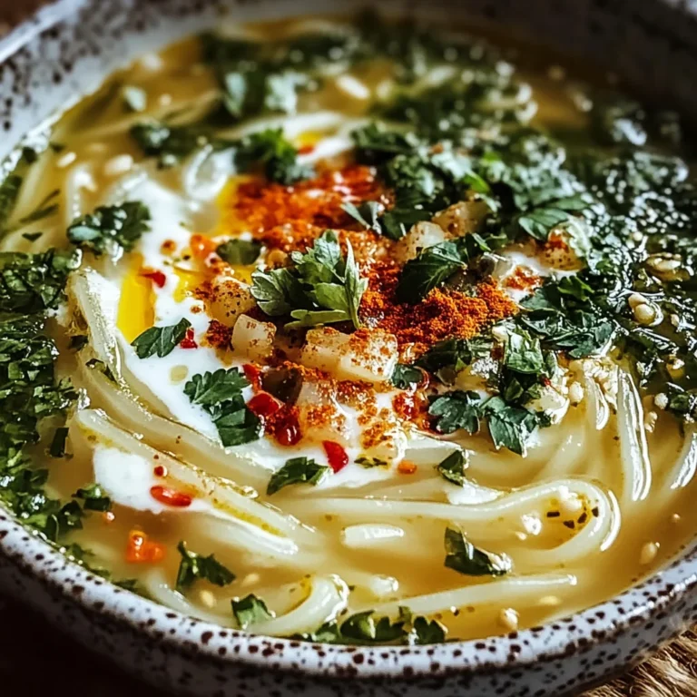 Nutritious Persian Noodle Soup for Cozy Comfort Anytime
