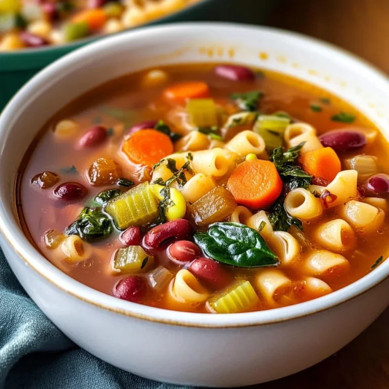 Olive Garden Minestrone Soup Recipe