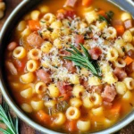 Pasta e Fagioli (Pasta and Beans Soup)