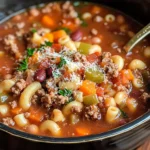 Slow Cooker Pasta e Fagioli