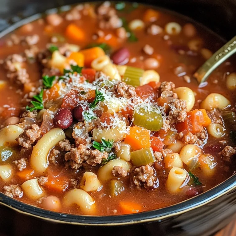 Slow Cooker Pasta e Fagioli