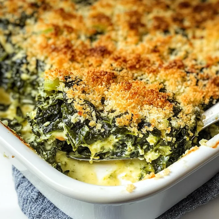Spinach Rockefeller Casserole