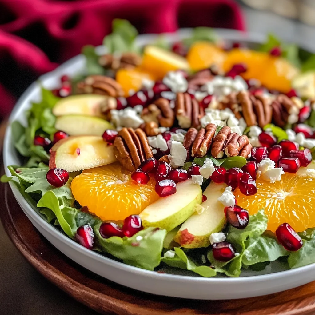 Sweet Christmas Apple Salad