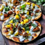 Tandoori Chicken Naan Pizza: A Flavorful Twist on Tradition
