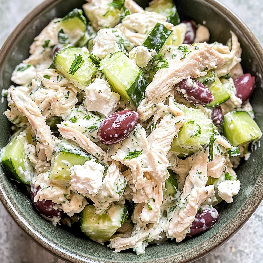 Tzatziki Chicken Salad