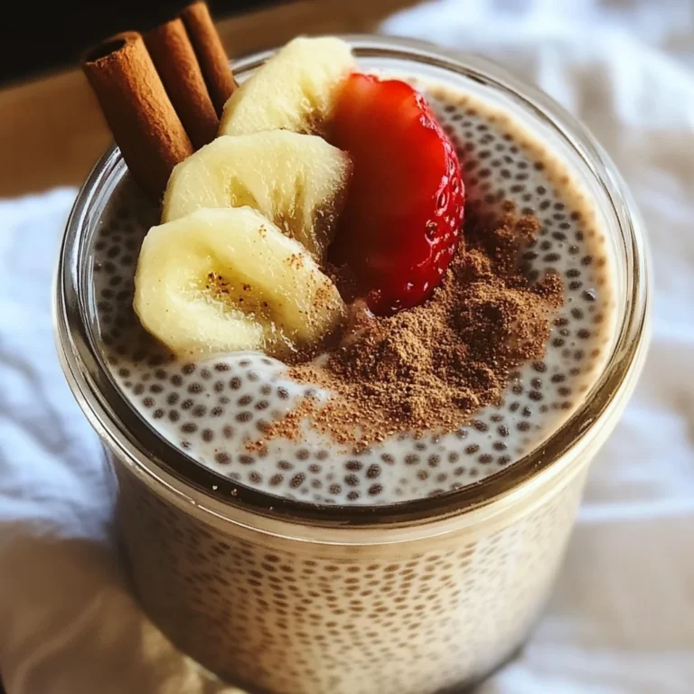 Vanilla Chia Pudding with Cinnamon