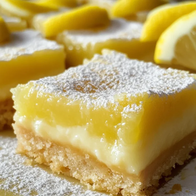 Vegan Lemon Bar Recipe