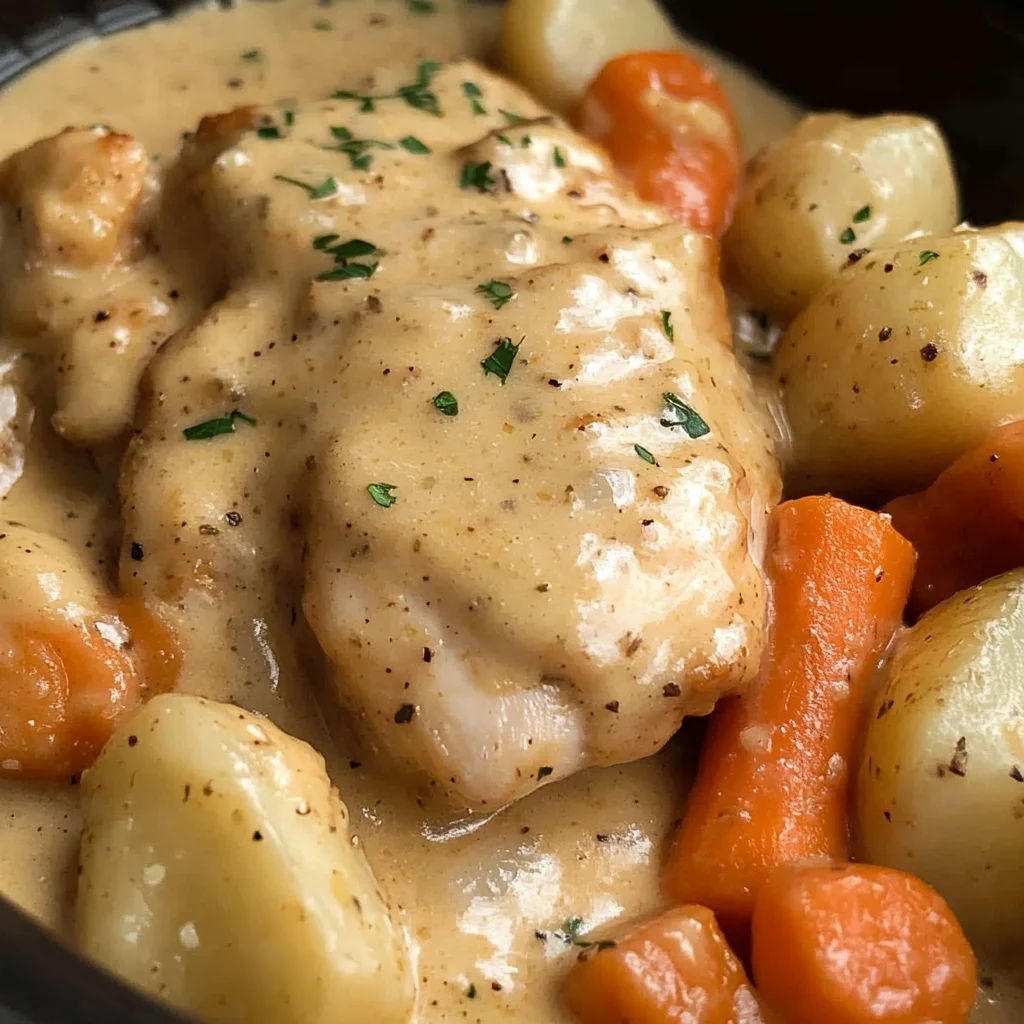 Crockpot Creamy Ranch Chicken