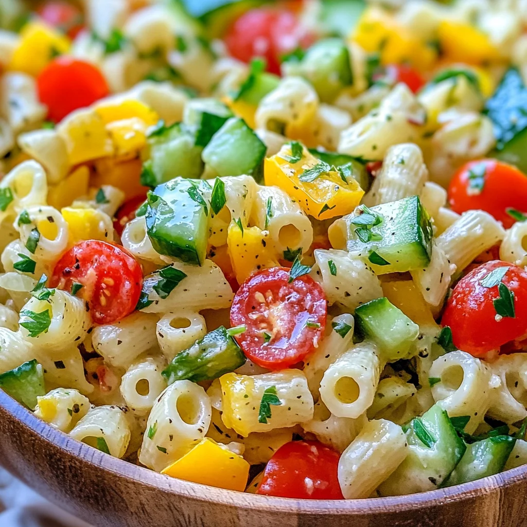 Ditalini Pasta Salad