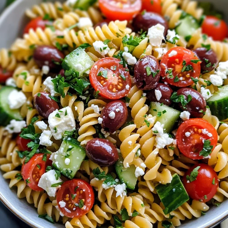 Greek Pasta Salad