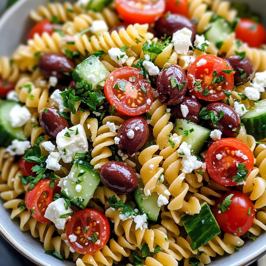 Greek Pasta Salad