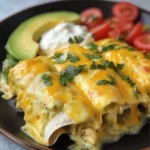 Green Chili Chicken Enchiladas Recipe
