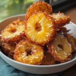 Indulgent Fried Pineapple with Coconut Crust: A Tropical Delight