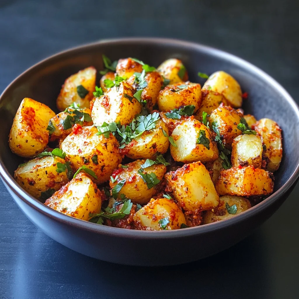 Lebanese Spicy Potatoes - Batata Harra