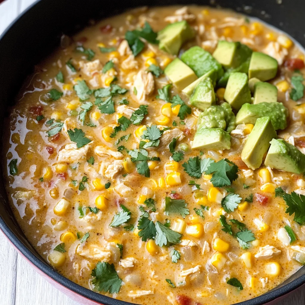 Mexican Street Corn Chicken Chili Recipe