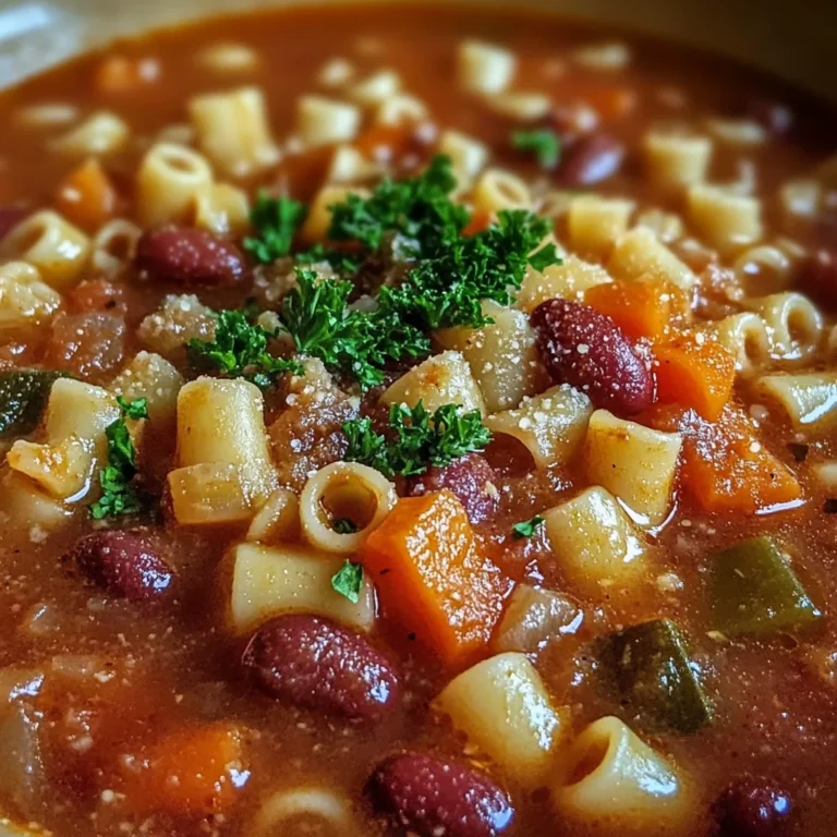Olive Garden Pasta e Fagioli Recipe