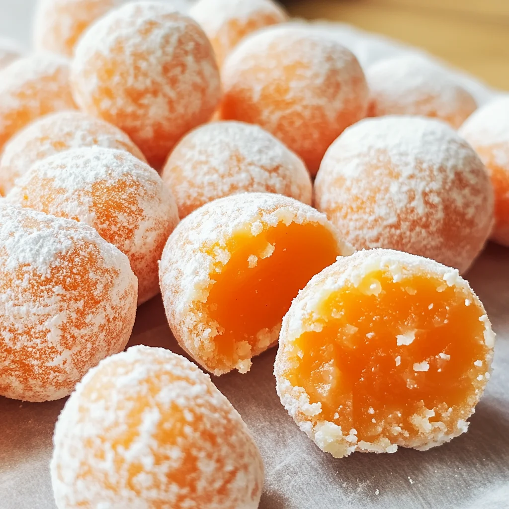 Orange Creamsicle Truffles