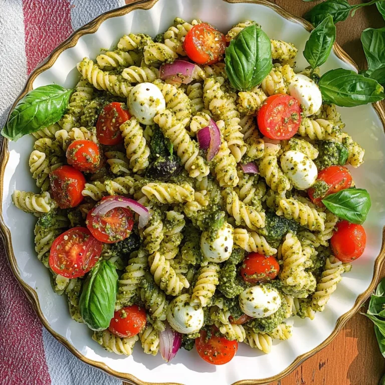 Pesto Pasta Salad Recipe