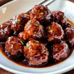 Slow Cooker Korean Meatballs