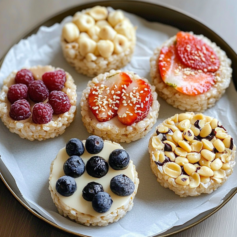 Healthy Rice Cake Snacks (Macro-Friendly)