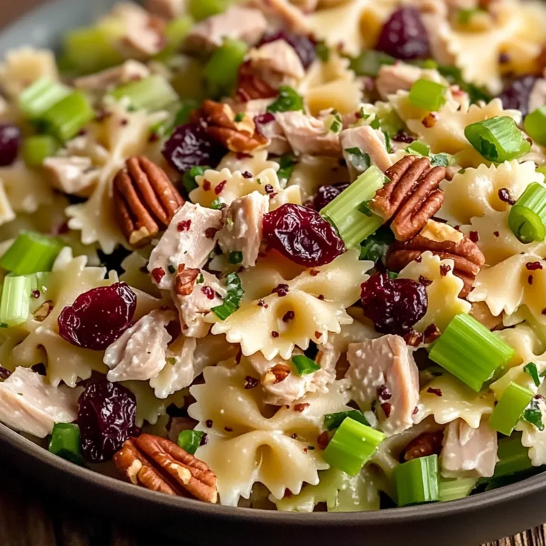 Bow-Tie Cranberry Pasta Salad