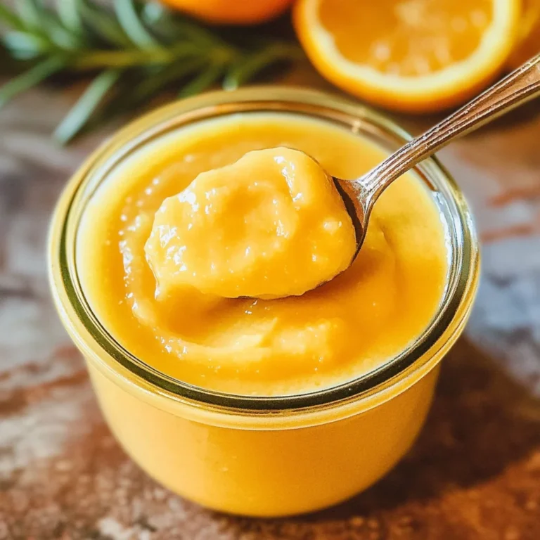 Decadent Orange Curd Recipe