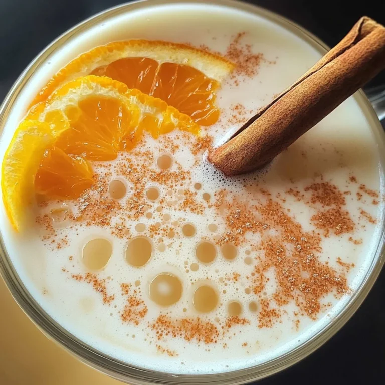 Orange Cinnamon Milk Tea