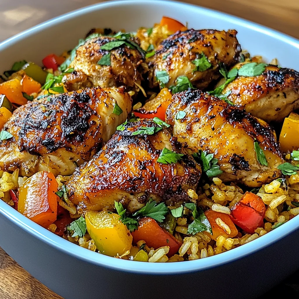 Caribbean Chicken and Rice: A Flavorful Comfort Dish