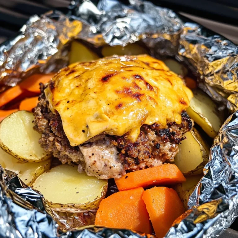 Cheeseburger Hobo Packets