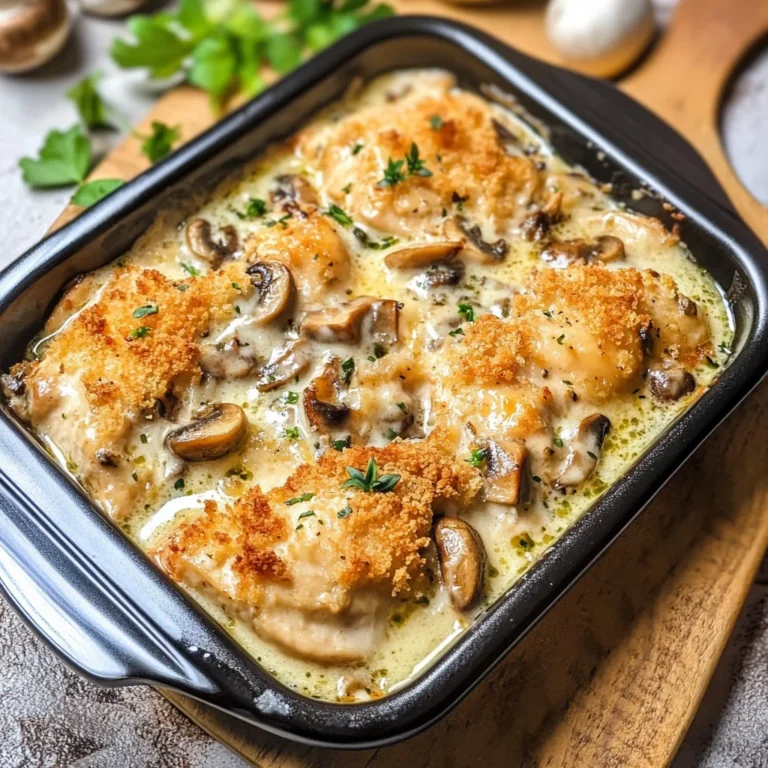 Chicken and Mushroom Bake