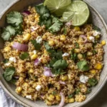 Dairy-Free Mexican Street Corn Quinoa Salad